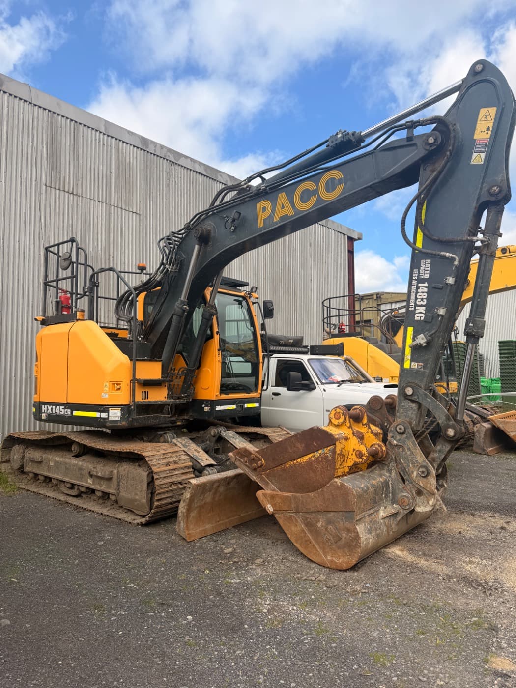 15T zero swing excavator